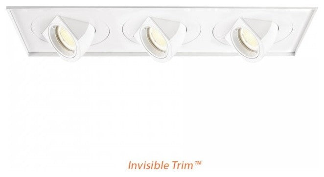 Tesla LED Multiple Three-Light Spot 3500K Invisible Trim With-Light Engine