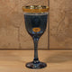 Set of 6 Goblets, Royal Corona Designs, Blue
