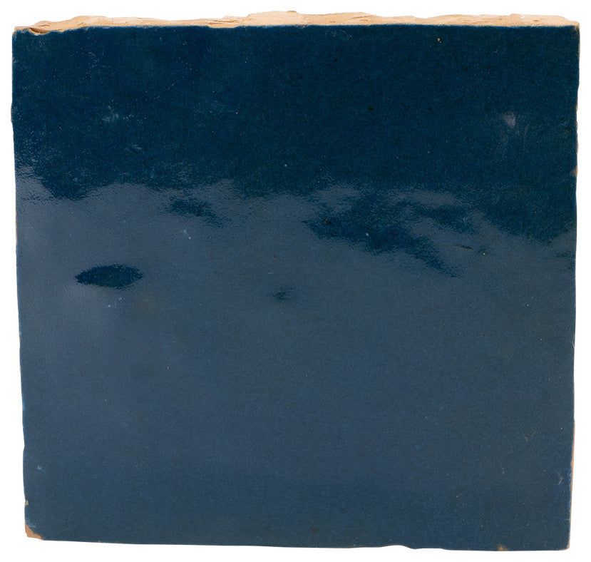 Moroccan Solid Color in Deep Blue