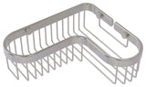 Corner Toiletry Shower Basket, Satin Nickel