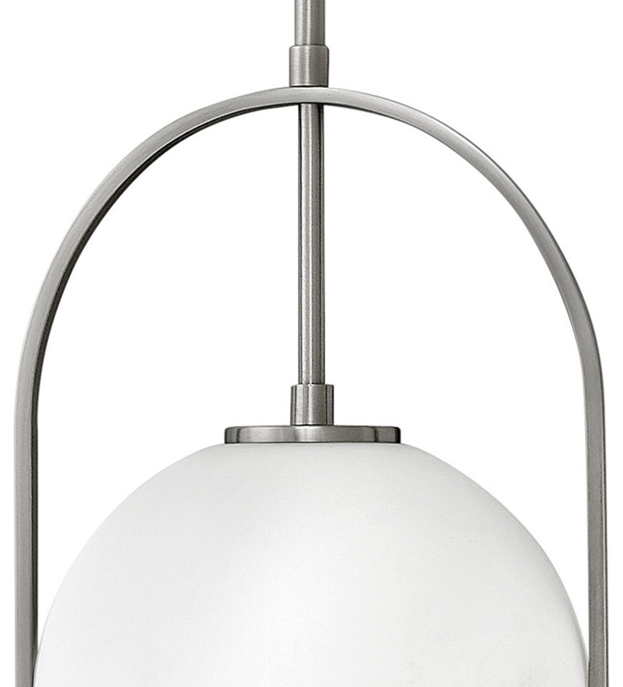 Hinkley Somerset Pendant Light, Brushed Nickel, Medium