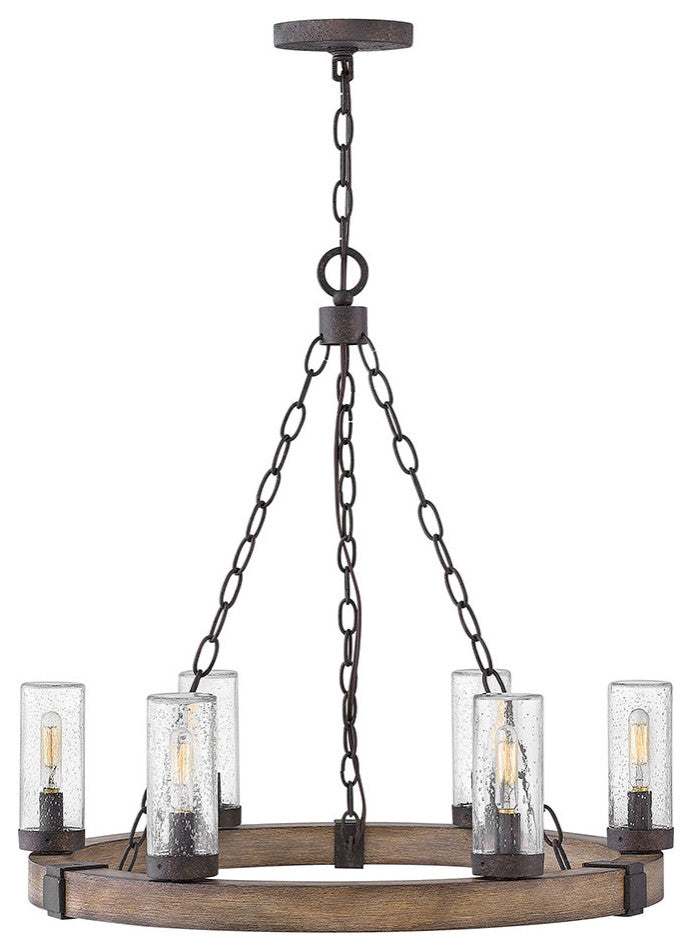 Hinkley Outdoor Sawyer Outdoor Chandelier 29206SQ