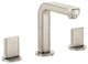 Hansgrohe Metris S Widespread Faucet With Full Handles, Brushed Nickel