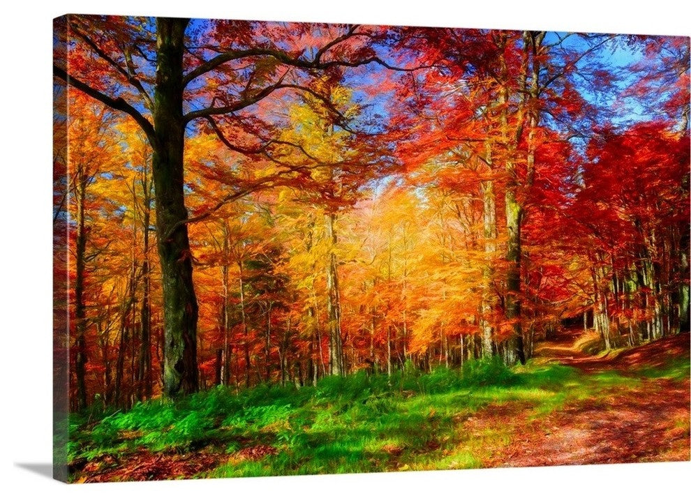 "One Fine Day" Wrapped Canvas Art Print, 36"x24"x1.5"