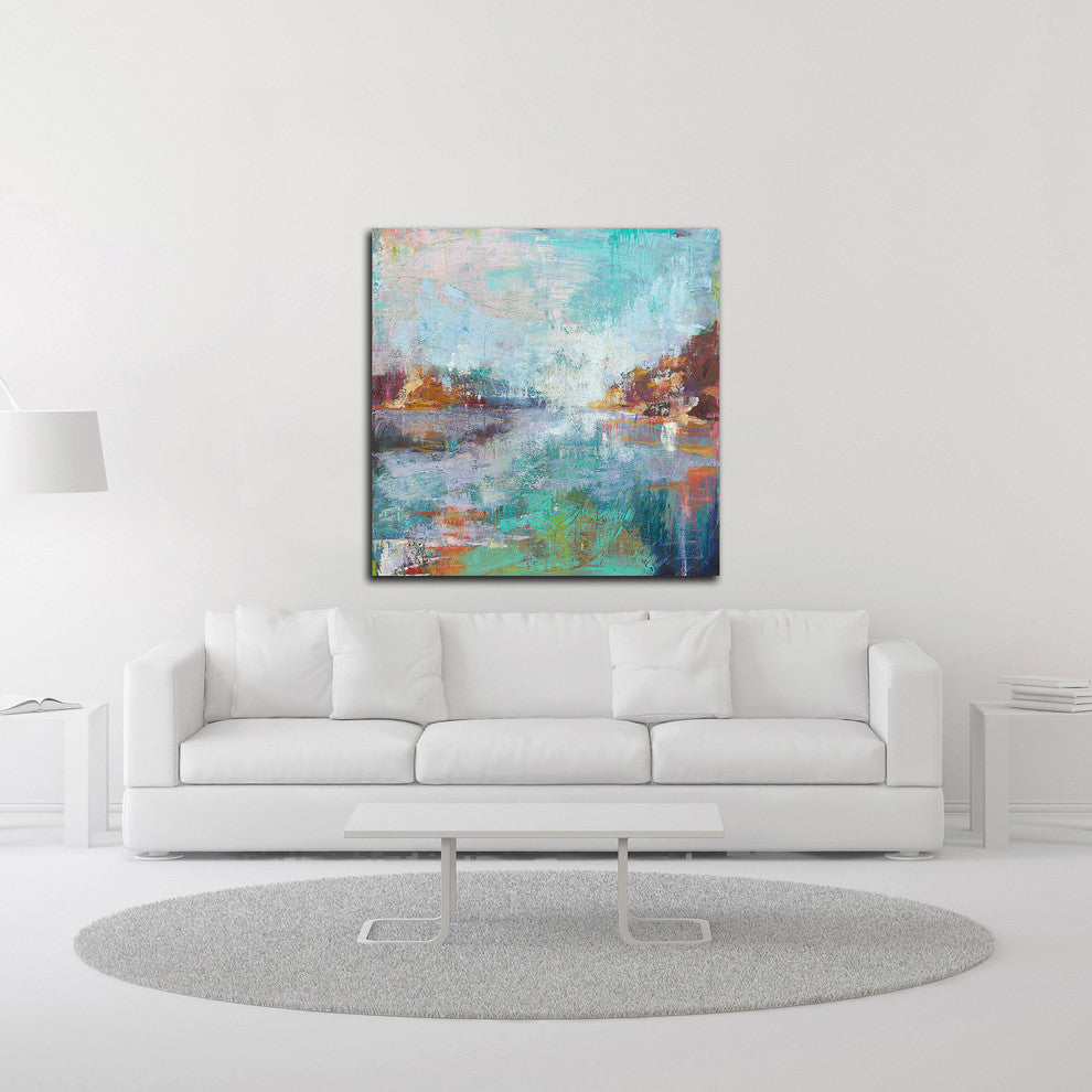 Serenity by Julia Hacker, Print on Canvas, 30"x30"