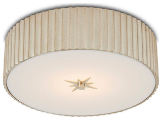 Caravel Silver Flush Mount