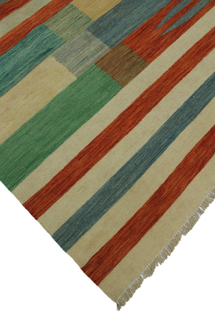 Winchester Kilim Nikolai Orange Rug