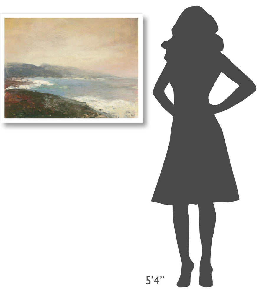 "Lands End" Digital Paper Print by Julia Purinton, 34"x26"