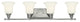 Hinkley Colette Bath 4-Light Vanity, Chrome