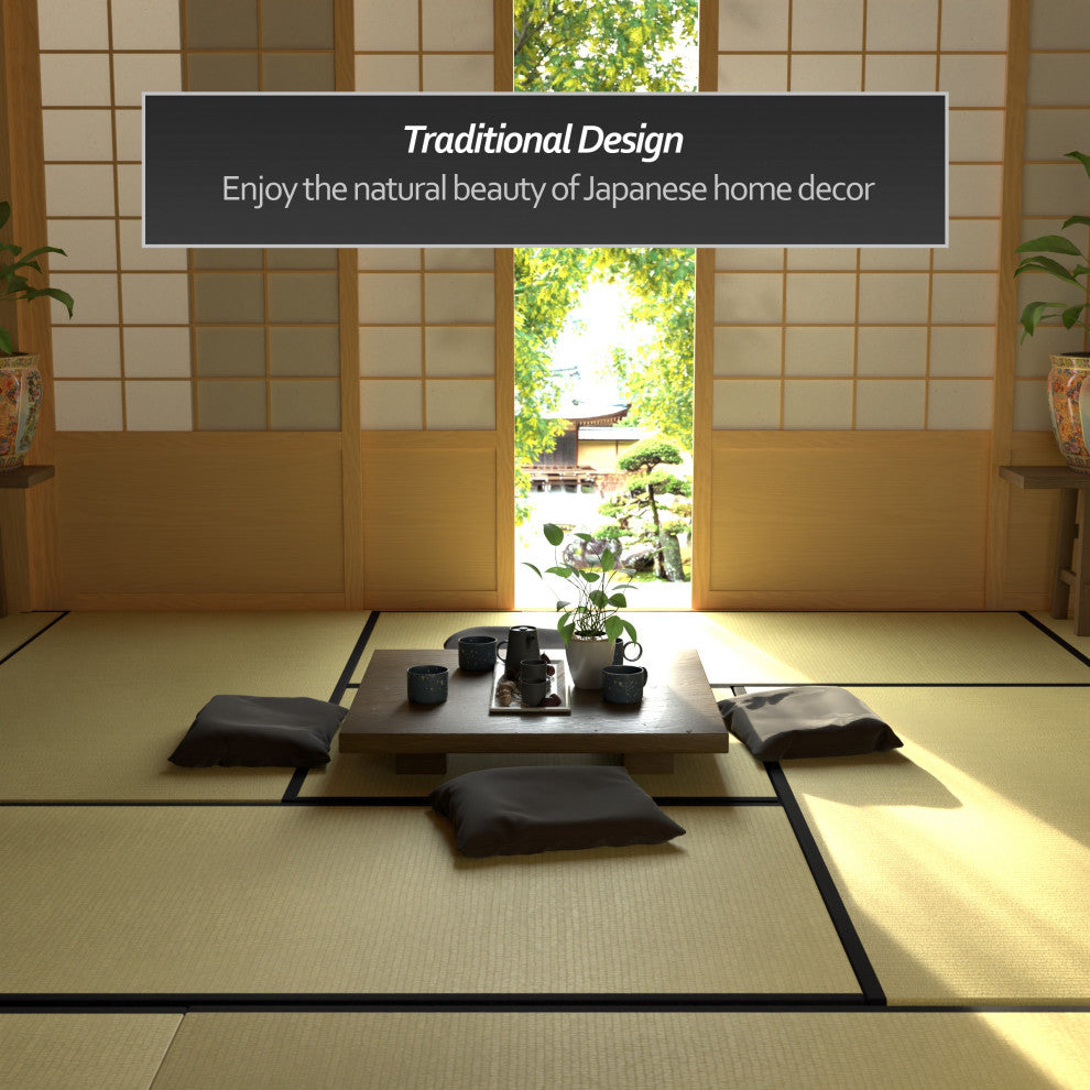 3'x3' Half Size Fiber Fill Tatami Mat