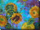 Sunflower On Blue