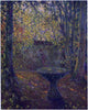 Henri Le Sidaner Table Among the Trees, 20"x25" Wall Decal Print
