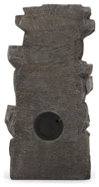 Trion Outdoor 4 Tier Rock Fountain, Stone Gray