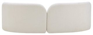 Daphne Upholstered Chair/Loveseat/Sofa, Cream, Boucle Fabric, Sofa