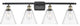 Innovations 516-4W-BAB-GBC-82-LED 4 Light Bath Vanity Light, Black Antique Brass