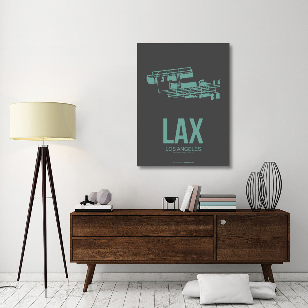 "LAX Los Angeles Poster 2" Fine Art Print