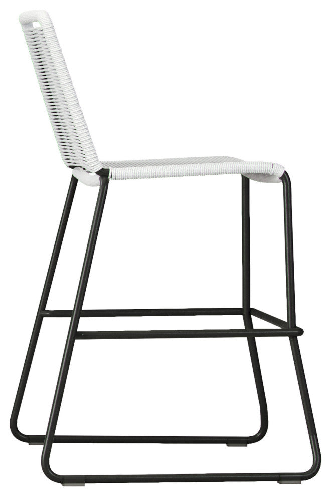 Barclay Counter Stool, White Cord