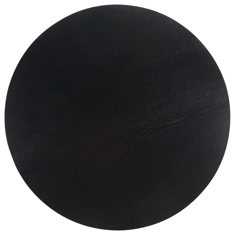 Safavieh Couture Julianna 54" Wood Dining Table, Black