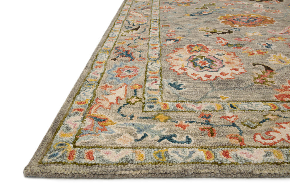 Loloi Padma Grey / Multi 2'-0" x 5'-0" Area Rug