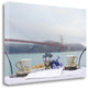 Tea Time For Two Golden Gate Bridge 4 Giclee Wrap Canvas Wall Art