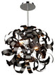 Artcraft AC600BK Five Light Pendant Bel Air Metallic Black