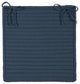 Colonial Mills Chair Pad Simply Home Solid Lake Blue Chair Pad