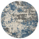 Nourison Home 5'3"xRound Rustic Textures Area Rug