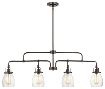 Sea Gull Belton 4-Light Island Pendant Bronze