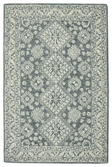 Boscage Ilford Area Rug, Gray, 7'6" x 9'6", Geometric
