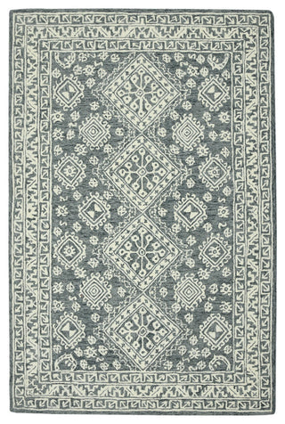 Boscage Ilford Area Rug, Gray, 7'6" x 9'6", Geometric