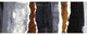 2' x 6' Gray and Brown Abstract Southwest Washable Runner Rug