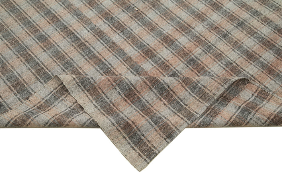 Rug N Carpet - Handmade Oriental 6' 2'' x 10' 10'' Contemporary Wool Kilim Rug