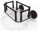 Que New Wall Mounted Glass Guest Towel Tray, Oil Rubbed Bronze