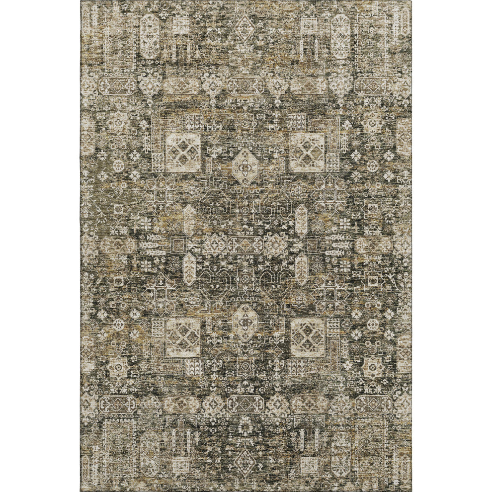 Premium Machine Washable Mayfield AMF637 Coffee 2'6" x 3'10" Rug