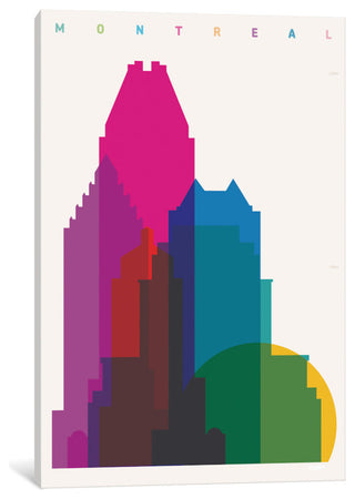 "Montreal" by Yoni Alter, 26x18x1.5