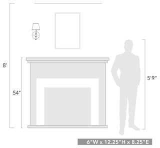 Golden Lighting Waverly Sconce, Antique Brass with Parchment Shade