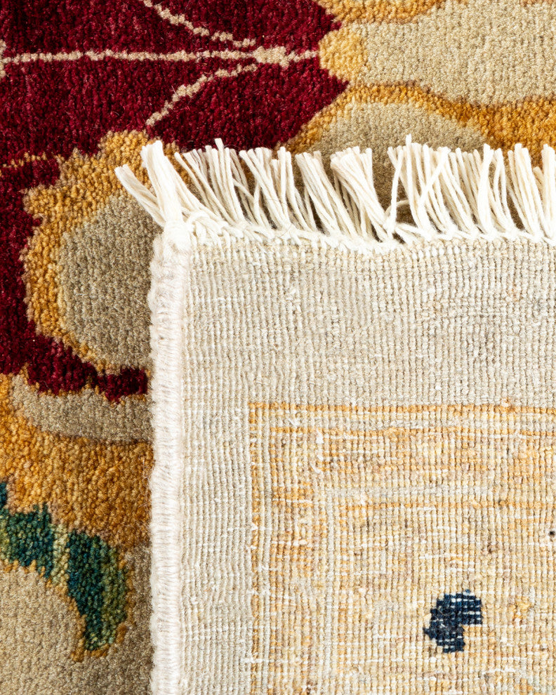 Mogul, One-of-a-Kind Hand-Knotted Area Rug Ivory, 9' 0" x 11' 10"