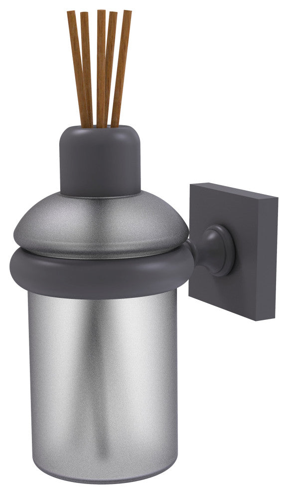 Montero Wall Mounted Scent Stick Holder, Matte Gray