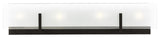 Syll Four Light Wall / Bath, Midnight Black