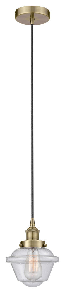 Innovations 616-1PH-AB-G534 1-Light Mini Pendant, Antique Brass