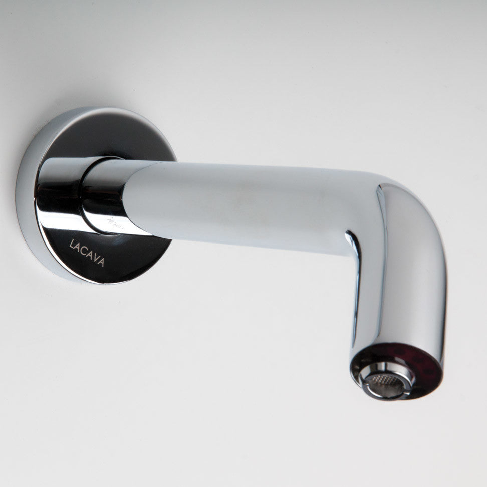 Lacava Zoom Collection Wall Mount Electronic Faucet, Polished Chrome