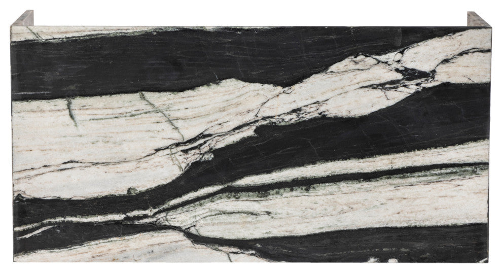 Canova Marble Coffee Table, Black and White, Coffee Table