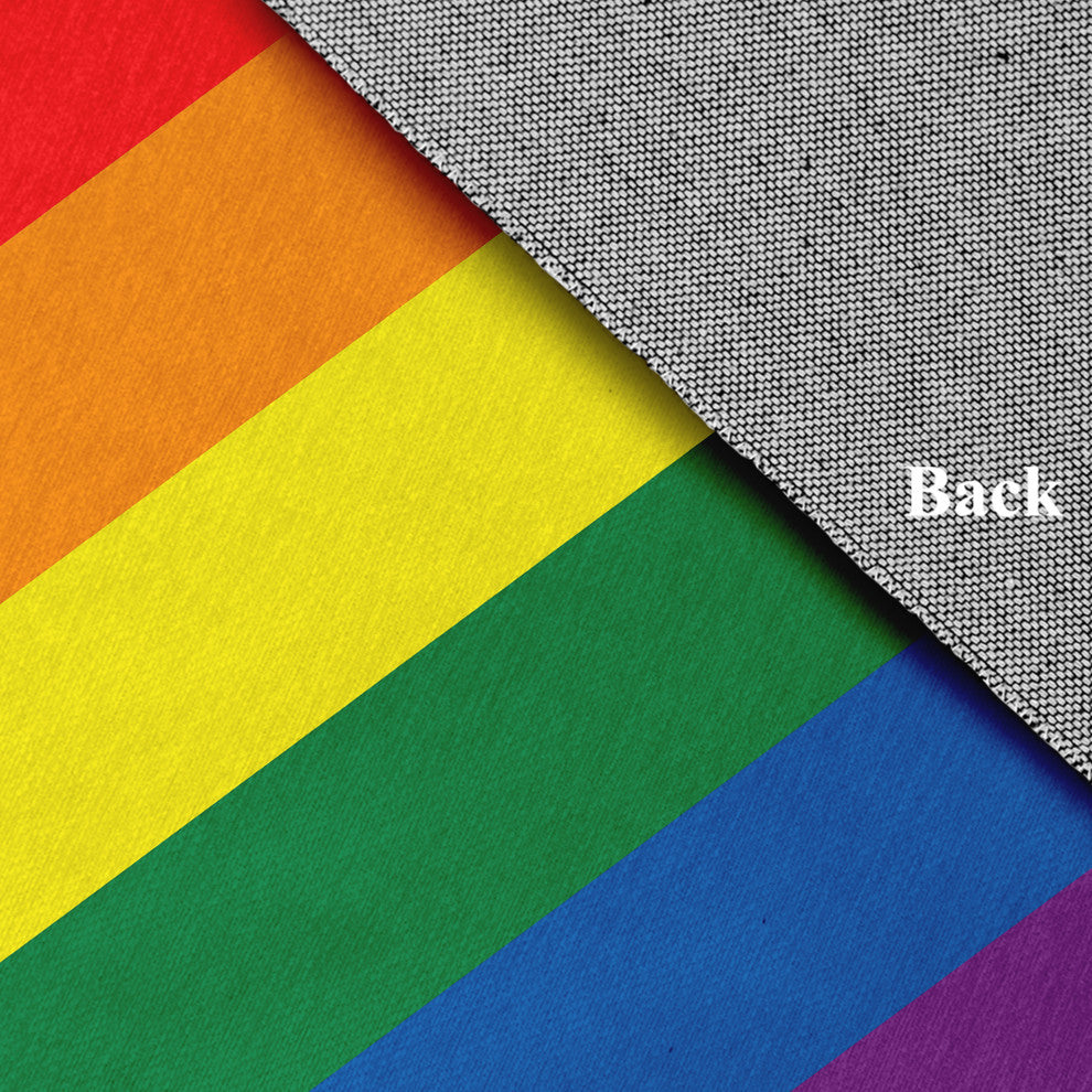 Pride Chenille Rug, Pride, 2'x3'