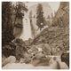 "Piwayac - Vernal Fall - 300 ft. Yosemite, California, 1861" Paper Art, 20"x20"