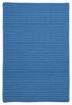 Simply Home Solid H870 Blue Ice Indoor/Outdoor Area Rug, Rectangular 5'x8'