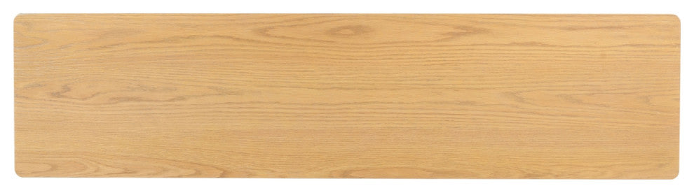 Safavieh Couture Jaylessa Wood 3 Door Tv Stand, Natural