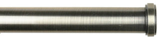 5/8" Bouchon Adjustable Curtain Rod, 28"-48", Antique Brass
