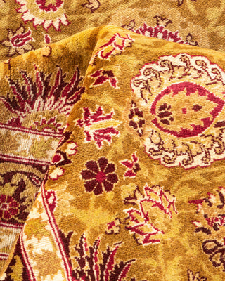 Mogul, One-of-a-Kind Hand-Knotted Area Rug Yellow, 8' 1" x 10' 5"