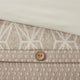 Madison Park Signature Grace Button Accent Taupe Duvet Cover Set w Insert, Queen