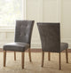 Debby Side Chairs, Set of 2, Gray